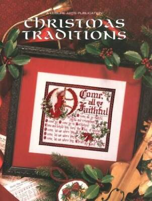 #ad Christmas Traditions Hardcover By Leisure Arts GOOD