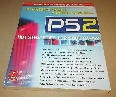 PlayStation 2: Hot Strategies for Cool Games by Prima 2002 Paperback