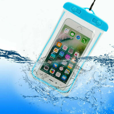 #ad 4 Colors TPU Waterproof Underwater Phone Case Dry Bag Pouch Universal Swimming g