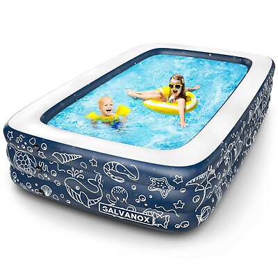 Above Ground Swimmimg Pool 10ft x 6ft Pool for Family Kids Adults