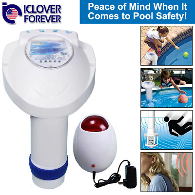 #ad In ground Pool Immersion Alarm With in home Remote Receiver For Kids Pet Safety