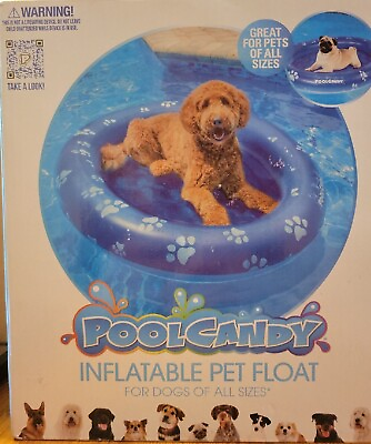 #ad INFLATABLE PET FLOAT RAFT For DOGS Of ALL Sizes 100 LBS HEAVY DUTY POOL CANDY