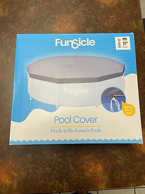 #ad 🌊 Summer Waves 8 10 Ft Pool Cover Fits Both Ring And Metal Frame