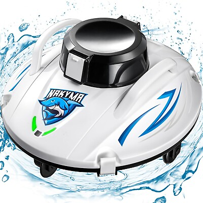 #ad Cordless Robotic Pool Cleaner Pool Vacuum for Above Ground Pool Lasts 2.5 3 Hou