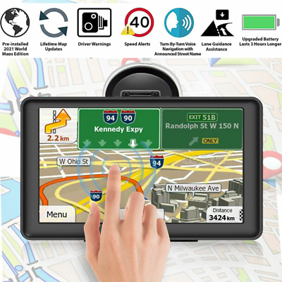 #ad #ad 2024 Semi Truck Commercial Driver Big Rig Navigation System Trucker Spoken GPS
