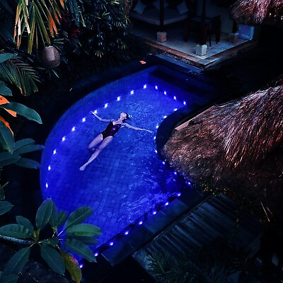 #ad Pool Lights for Above Ground Pools Waterproof 33FT Color Changing USB Power L...