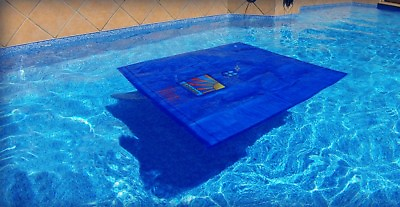 4 PACK Noair Blue 54quot; Heat Squares S 1254 Solar Swimming Pool Heating Tarp