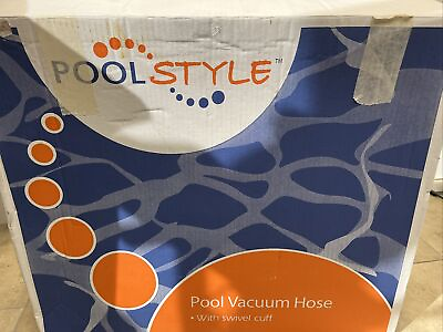 Pool Style Swimming Pool Vacuum Hose Swivel Cuff 1 1 2 X 30’ Maintenance Kit