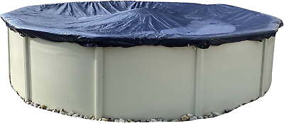 Pool Cover for Above Ground Round Pool 28 ft Includes Winch and Cable