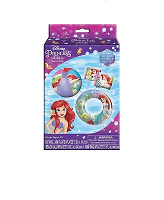 #ad The Little Mermaid Inflatable Pool Toys Swin Set for Ages 3