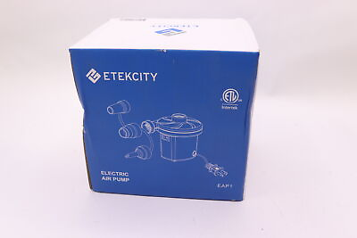 Etekcity Electric Air Pump Air Mattress Portable Pump for Inflatables Couch