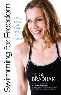 #ad Swimming for Freedom: A True Story of Faith Hope and Victory VERY GOOD