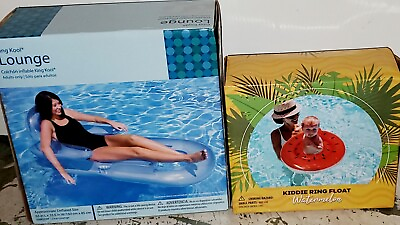 #ad 2 Pool Floats Adult And Child Brand New