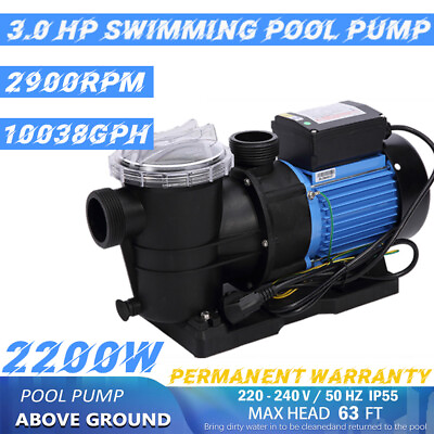 For Hayward Swimming Pool Pump Motor In Above Ground w Strainer Filter Basket