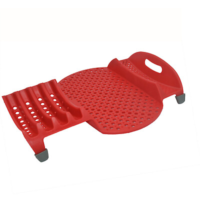 Small In Sink Dish Drainer Small Space Saving Drying Rack Red