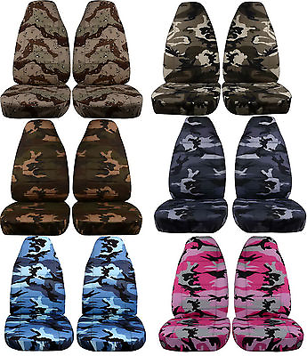 #ad Truck Seat Covers Fits 1995 to 1999 GMC and Chevy Trucks Camouflage Covers