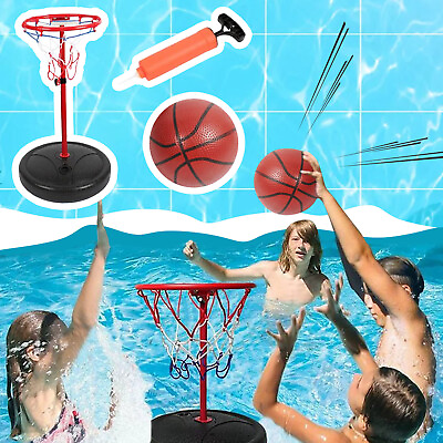 #ad #ad Pool Toys Basketball Hoop Sets Floating Pool Basketball Hoop Toy For Swimming