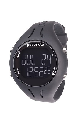 #ad NEW Swimovate PoolMate 2 BLACK Swimming Computer Lap Counter Watch Pool Mate