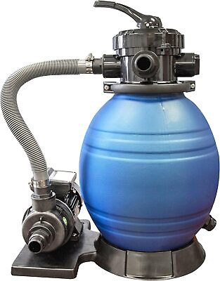 #ad 12 Inch Pool Sand Filter Pump For Above Ground Inground Intex Bestway Pools