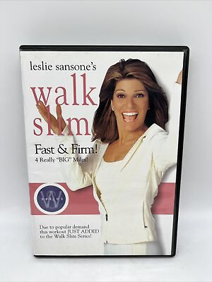 #ad #ad Leslie Sansone#x27;s Walk Slim Fast amp; Firm 4 Really Big Miles DVD