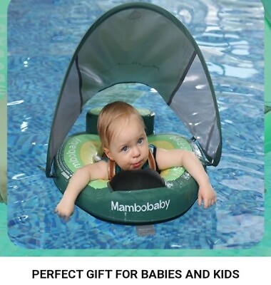 Mambobaby® Float Upgrade Add Tail Baby Pool Float Non Inflatable Floats Canopy