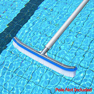 #ad #ad 18 INCH Above In Ground Swimming Pool Brush Head Cleaning Accessories US Supply