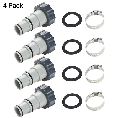 #ad Improve Your For Intex Pool Setup with Threaded Hose Adapter to Clamp Style