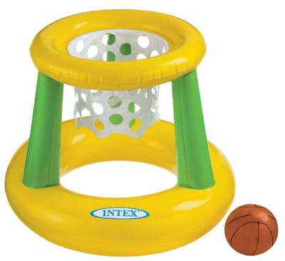 #ad Inflatable Pool Basketball Hoop Floating Hoops Swimming Pools Children Fun Play