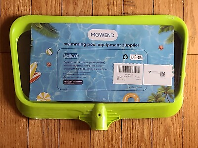 #ad #ad Mowend Swimming Heavy Duty Pool Skimmer Green With Black Net Pole Not Included
