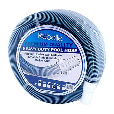 #ad Robelle 750 Swimming Pool Vacuum Hose 40 Feet by 1 1 2 h