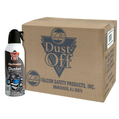 Dust Off Compressed Gas Duster 10 oz 12 Pack