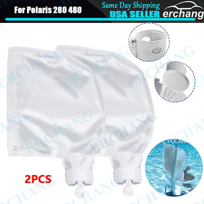 #ad #ad 2Pack All Purpose Bag Replace For Polaris 280 480 Pool Cleaner Zipper Bag K16