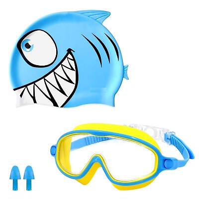 #ad Swimming goggles for kids 6 14 age boys girls Swimming Kit for Kids
