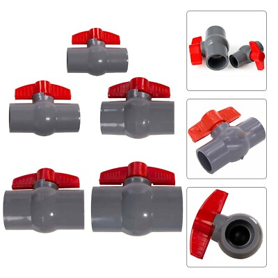 #ad Ball Valve Pipe Sliding Swimming Pool Accessories Water Supply Adhesive Socket