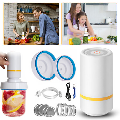 Sealer Jar Vacuum Mason Kit Foodsaver Jars Canning with regular amp; wide mouth