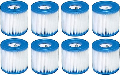 #ad Intex Type H Easy Set Filter Cartridge Replacement for Swimming Pools 8 Pack