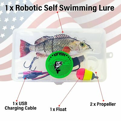 Self Swimming Fishing Lure Rechargeable fishing lures Best Bass Pike Lures