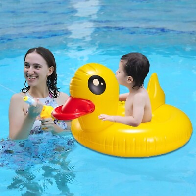 23#x27;#x27; Duck Tiger Swimming Floats Inflatable Pool Raft Float Swim Ring For Kids