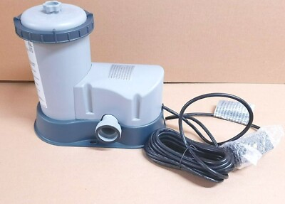 #ad NEW gray or blue Bestway Coleman 1500 GPH Pool Filter Pump