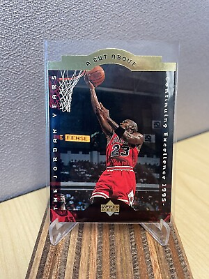 #ad 96 97 Upper Deck A Cut Above: The Jordan Years #CA10 Michael Jordan Bulls