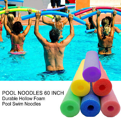 #ad #ad 1 2 X Swimming Pool Noodle Float Aid Foam Logs Noodles Water Flexible Wet Tub