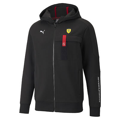 PUMA Men#x27;s Scuderia Ferrari Race Hooded Sweat Jacket