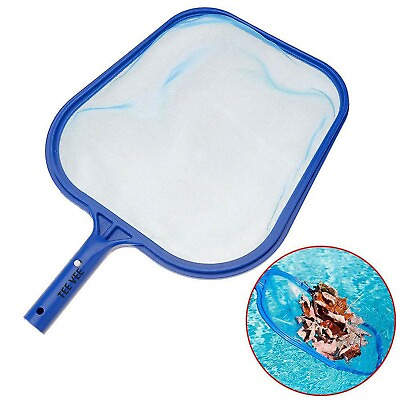 Tee Vee Swimming Pool Skimmer Net Leaf Skimmer Net Plastic Rake Net for Spa Pond
