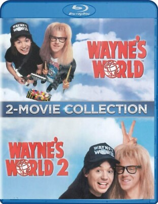 #ad Wayne#x27;s World Wayne#x27;s World 2 2 Disc Blu ray Set 2018 NEW Sealed Free Ship
