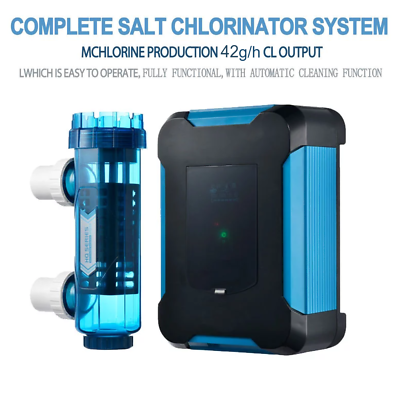 #ad #ad Salt Water Pool Chlorine Generator System For intex Swimming Pool 55000 gallons
