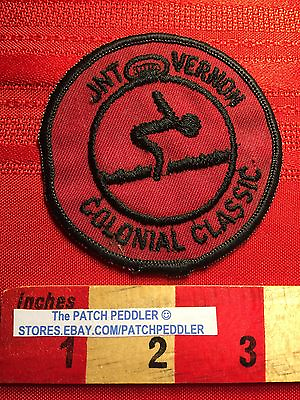 Vtg Swimming Or Diving Maybe? Patch JNT VERNON CLASSIC COLONIAL C63I