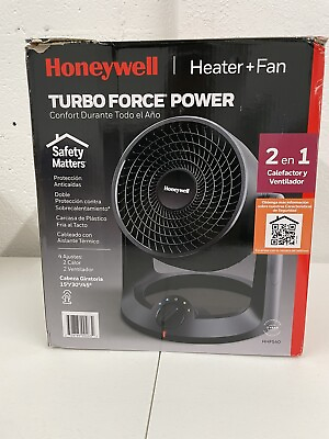 2 in 1 Honeywell Turbo Force Personal Electric Heater and Fan hhf540