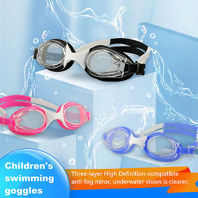#ad #ad Swim Goggles Glasses Waterproof Glasses Kids#x27; Anti fog Swimming for Clear