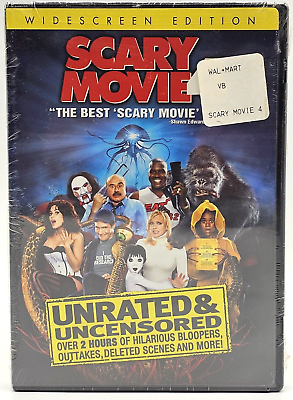 #ad NEW SEALED Scary Movie 4 DVD 2006 Unrated Widescreen Edition Anna Farris
