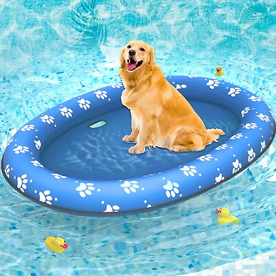#ad Dog Float Raft Inflatable Dog Swimming Float for Summer Paws